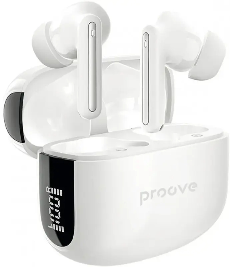 Навушники Proove Tempo TWS with ANC (APP) white TWTM0001AP02