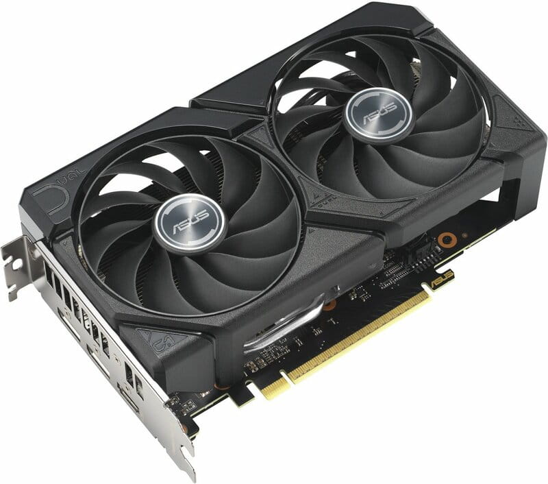 Видеокарта ASUS Radeon RX 9060 XT 16Gb DUAL OC (DUAL-RX9060XT-16G) - фото 1 Видеокарта ASUS Radeon RX 9060 XT 16Gb DUAL OC (DUAL-RX9060XT-16G) - фото 1
