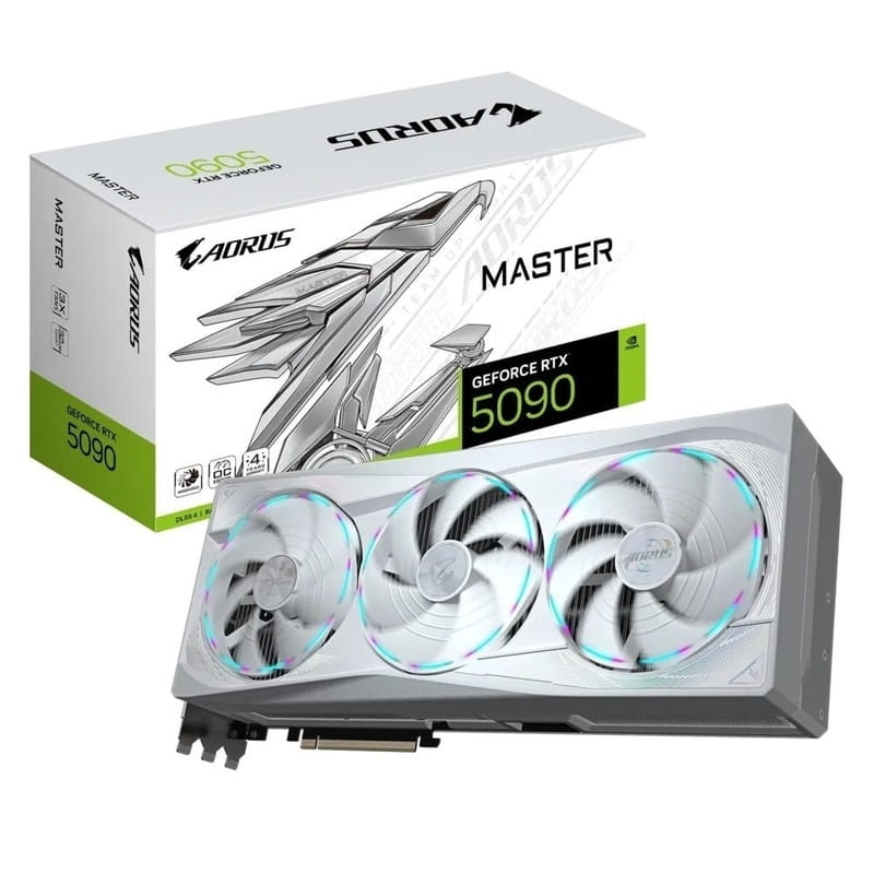 Відеокарта GIGABYTE AORUS GeForce RTX 5090 MASTER ICE 32G (GV-N5090AORUSM ICE-32GD) - фото 2