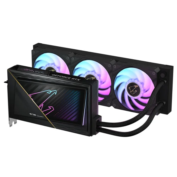 Відеокарта GIGABYTE Nvidia GeForce RTX 5090 AORUS XTREME WATERFORCE 32G (GV-N5090AORUSX W-32GD)