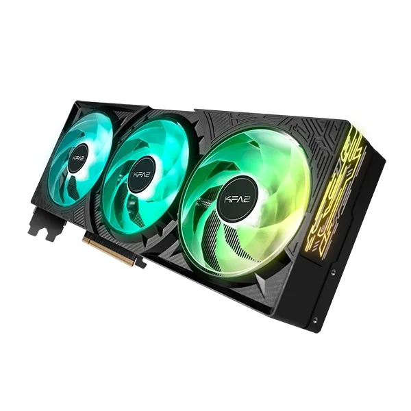 Відеокарта KFA2 CORE GeForce RTX 5080 16GB OC 3FAN RGB Black (58NZN6MDBBOK) - фото 2