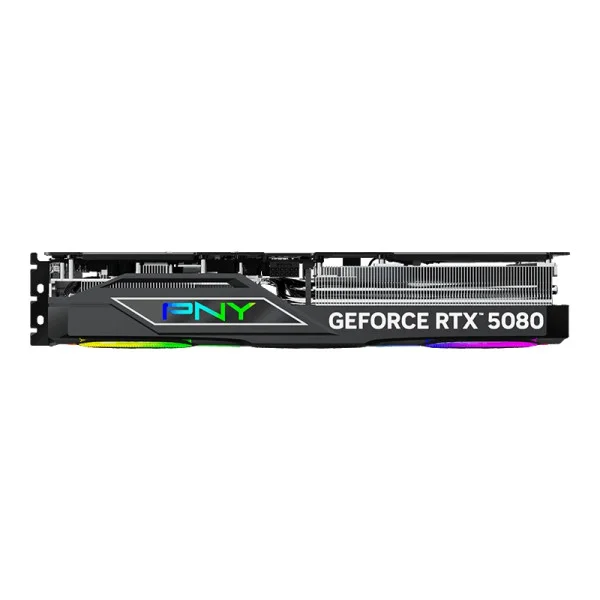 Відеокарта PNY GeForce RTX 5080 ARGB EPIC-X RGB OC Triple Fan (VCG508016TFXXPB1-O) - фото 2 Відеокарта PNY GeForce RTX 5080 ARGB EPIC-X RGB OC Triple Fan (VCG508016TFXXPB1-O) - фото 2