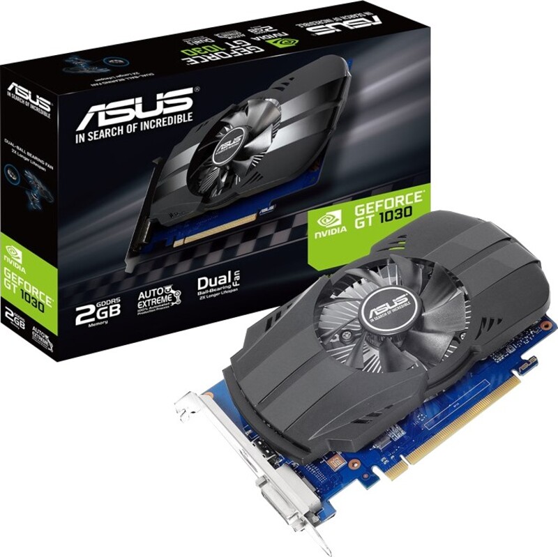 Відеокарта ASUS Nvidia GeForce PH-GT1030-O2G - фото 2