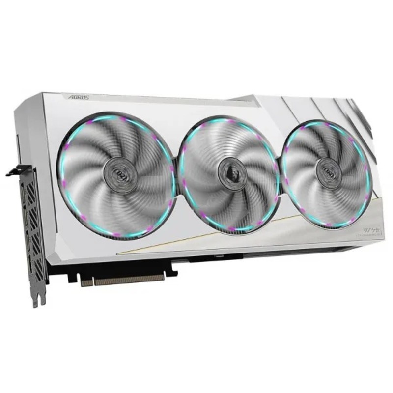 Відеокарта GIGABYTE Nvidia GeForce RTX 4080 SUPER AORUS XTREME ICE 16G (GV-N408SAORUSX ICE-16GD) - фото 1 Відеокарта GIGABYTE Nvidia GeForce RTX 4080 SUPER AORUS XTREME ICE 16G (GV-N408SAORUSX ICE-16GD) - фото 1
