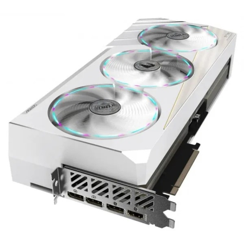 Відеокарта GIGABYTE Nvidia GeForce RTX 4080 SUPER AORUS XTREME ICE 16G (GV-N408SAORUSX ICE-16GD) - фото 2 Відеокарта GIGABYTE Nvidia GeForce RTX 4080 SUPER AORUS XTREME ICE 16G (GV-N408SAORUSX ICE-16GD) - фото 2