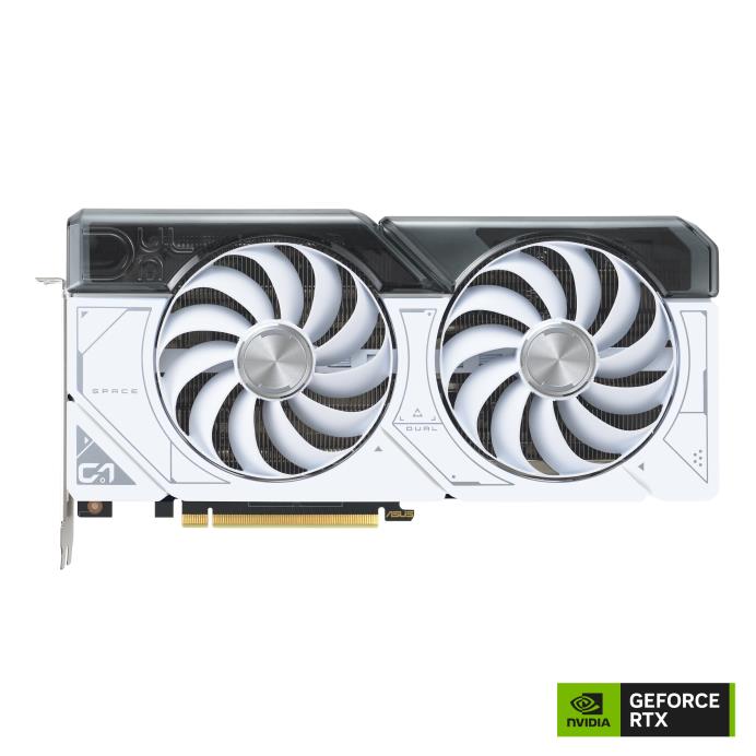 Видеокарта ASUS GeForce RTX 4070 12GB GDDR6X DUAL-RTX4070-O12G-WHITE (90YV0IZ4-M0NA00)
