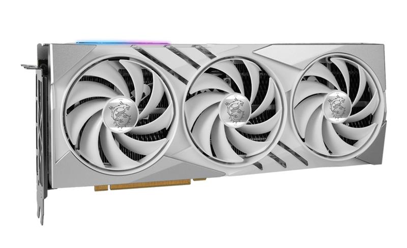 Видеокарта MSI GeForce RTX 4060 Ti 16GB GDDR6 GAMING X SLIM WHITE