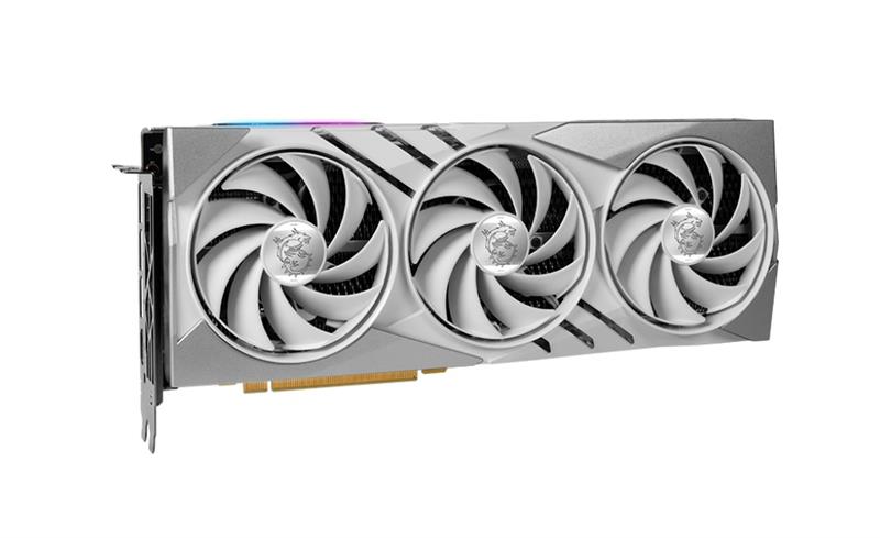 Видеокарта MSI GeForce RTX 4070 12GB GDDR6X GAMING X SLIM WHITE