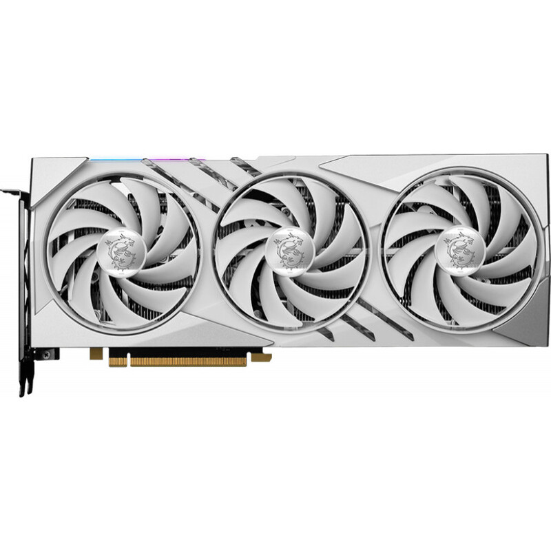 Відеокарта MSI GeForce RTX4060Ti 16Gb GAMING X SLIM WHITE (RTX 4060 Ti GAMING X SLIM WHITE 16G)