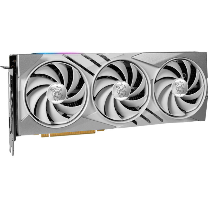 Відеокарта MSI GeForce RTX4070 12Gb GAMING X SLIM WHITE (RTX 4070 GAMING X SLIM WHITE 12G)