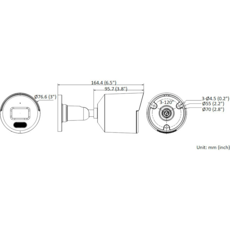 IP камера Hikvision DS-2CD1027G0-L(C) (2.8 мм) - фото 2
