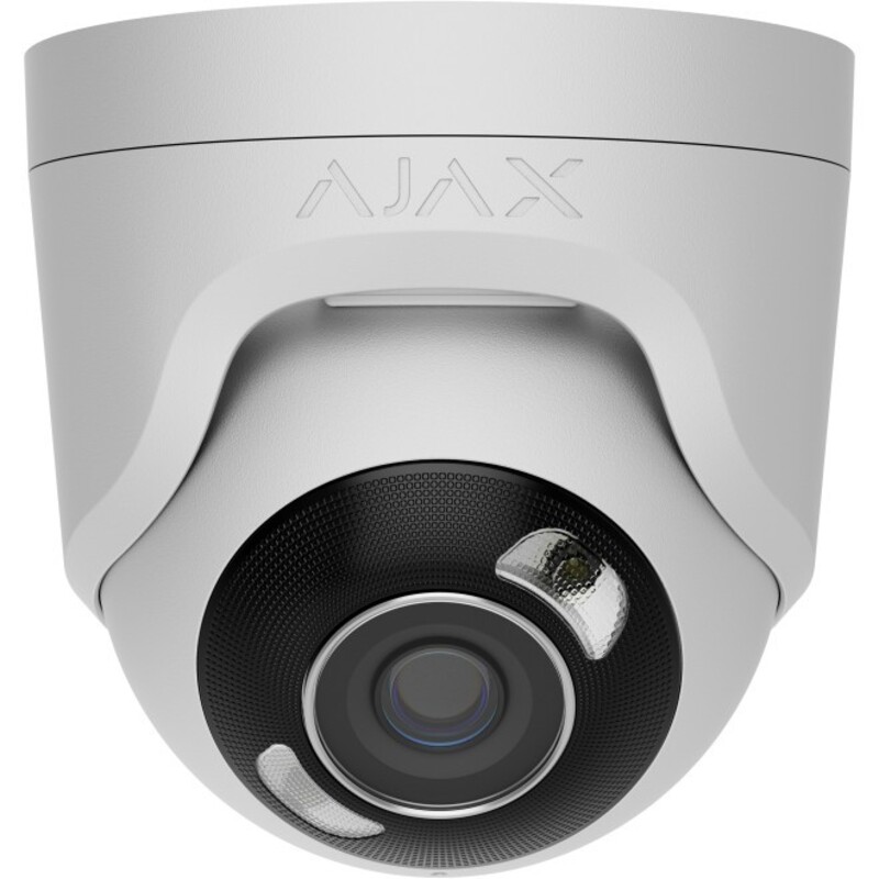 IP-відеокамера Ajax TurretCam HL (8/4.0) White (000059520)