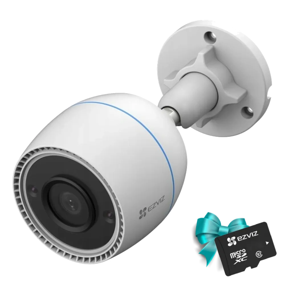 камера Ezviz H3C + карта памяти CS-CMT-CARDT32G-D Комплект