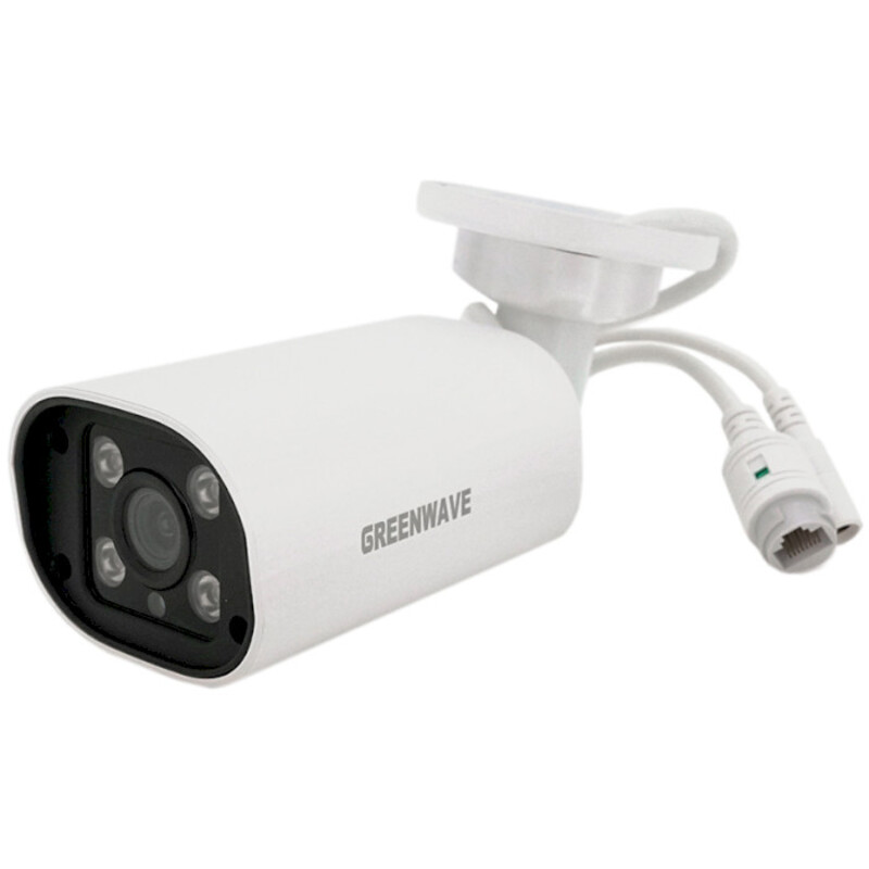 5MP Циліндрична камера з LED підсвічуванням GW IPC52B5MP50 2.8mm POE