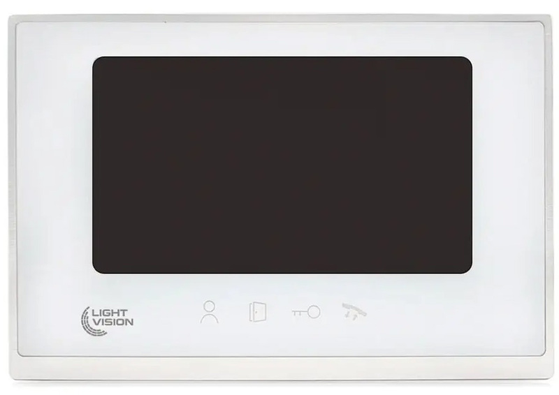 Видеодомофон Light Vision MACAO FHD White - фото 1