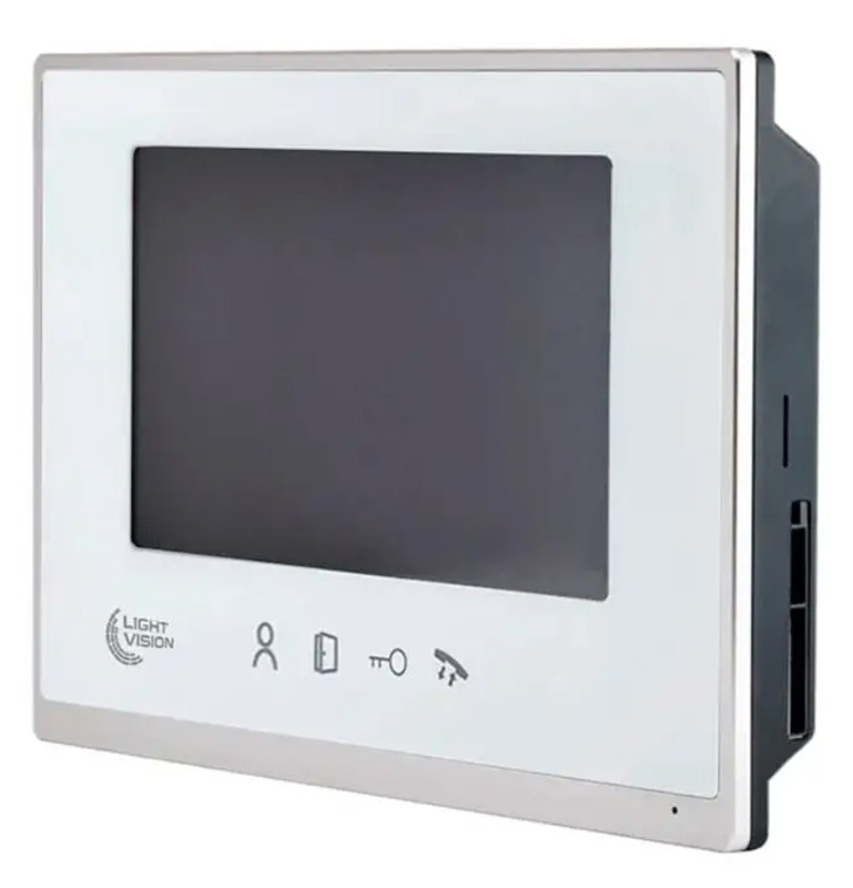 Видеодомофон Light Vision MACAO FHD White - фото 2