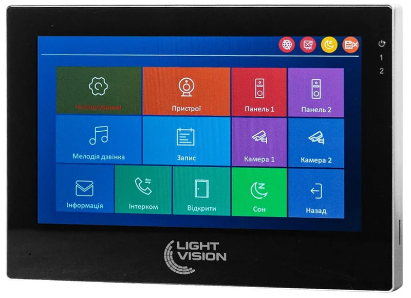 Видеодомофон 7" Wi-Fi Tuya Light Vision SINGAPORE FHD Black - фото 1 Видеодомофон 7" Wi-Fi Tuya Light Vision SINGAPORE FHD Black - фото 1