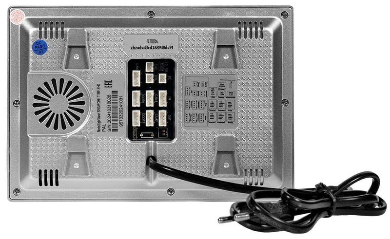 Видеодомофон 7" Wi-Fi Tuya Light Vision SINGAPORE FHD Black - фото 3 Видеодомофон 7" Wi-Fi Tuya Light Vision SINGAPORE FHD Black - фото 3