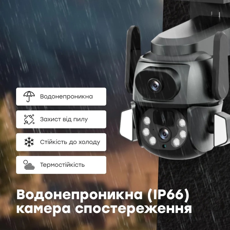 IP-видеокамера Light Vision VLC-9692WI10ZL f=4+8mm - фото 3