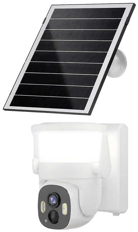 Автономна IP-відеокамера з сонячною панеллю Light Vision VLC-6103WLS White 3 Мп (3.6 мм)