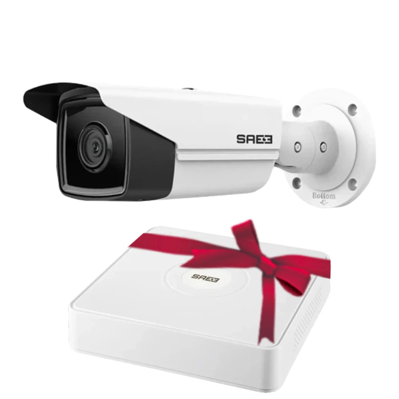 Комплект IP-відеокамера SafetyEye SE-IPC-4BV1-I4/2.8 та відеореєстратор SafetyEye SE-NVR08V1Q