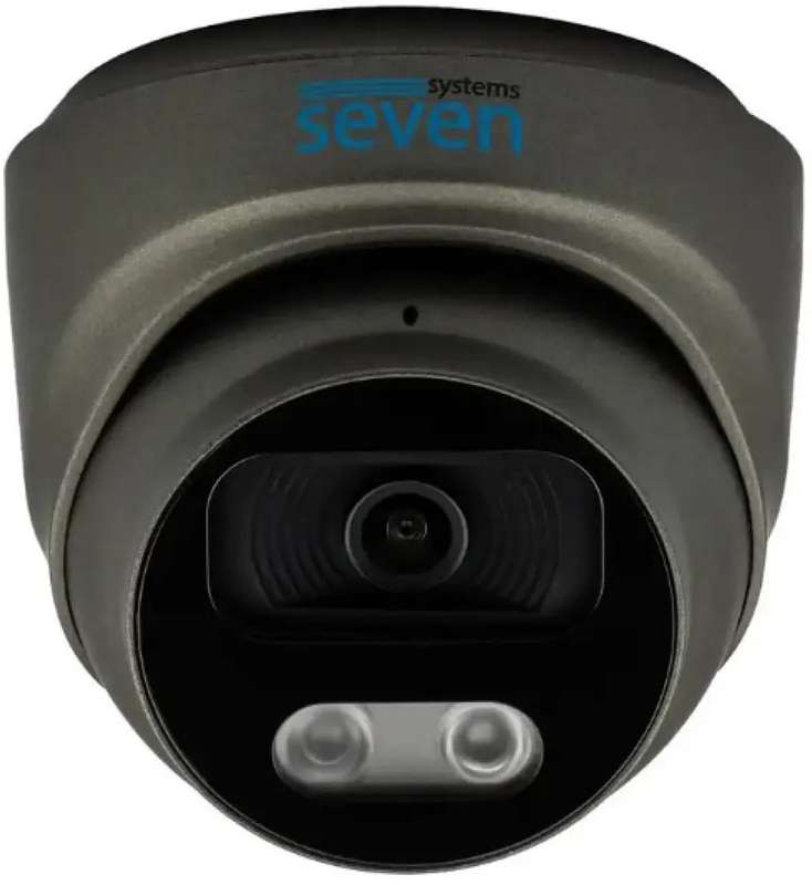 IP-відеокамера SEVEN Systems IP-7215PA-DL (2.8) Black