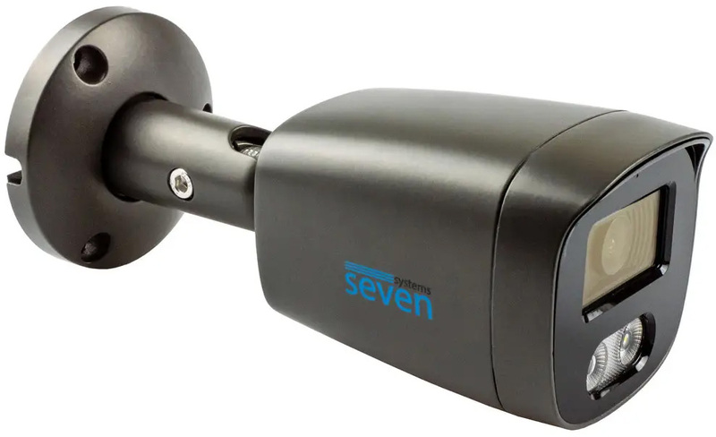 IP-відеокамера SEVEN Systems IP-7225PA-DL (2.8) Black