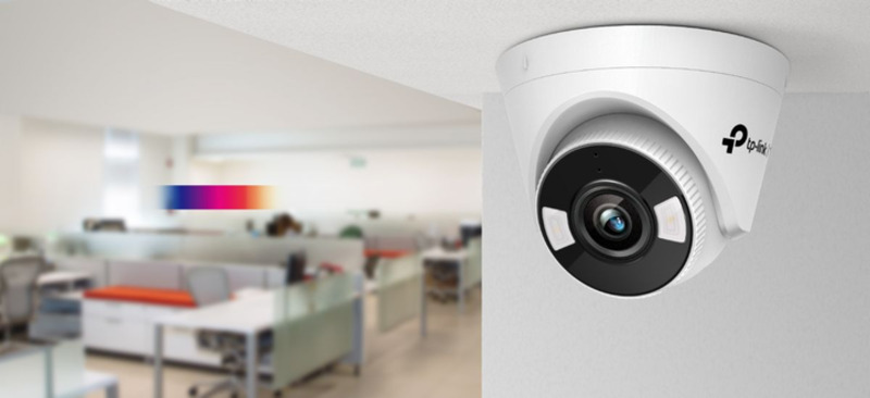 IP-Камера TP-LINK VIGI C440-4, PoE, 4Мп, 4 мм, H265+, IP66, Turret, кольорове нічне бачення, внутрішня - фото 1