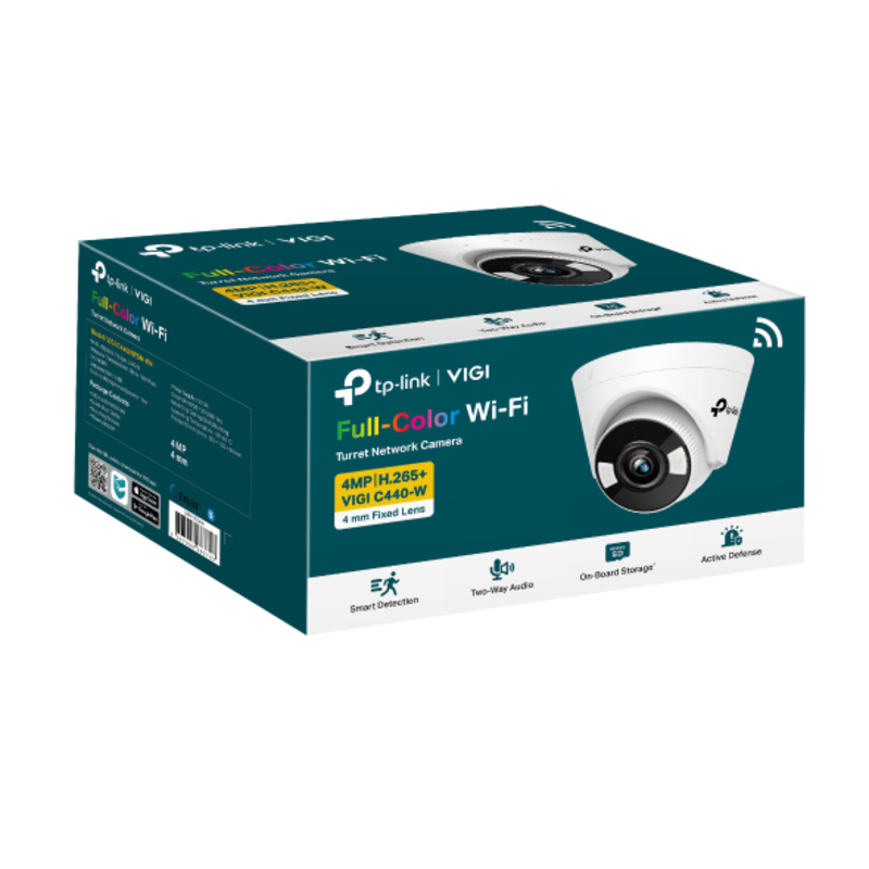 4-мегапиксельная поворотная сетевая камера TP-Link VIGI C440-W(4mm) VIGI C440-W(4mm) - фото 1 4-мегапиксельная поворотная сетевая камера TP-Link VIGI C440-W(4mm) VIGI C440-W(4mm) - фото 1