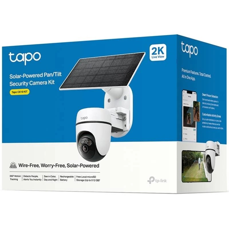 IP-відеокамера з сонячною панеллю TP-Link TAPO C610 KIT - фото 4