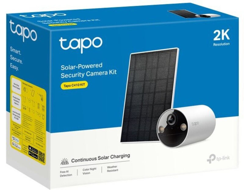 IP-видеокамера с солнечной панелью TP-Link TAPO C410 KIT 2K QHD (TAPO-C410KIT) - фото 4