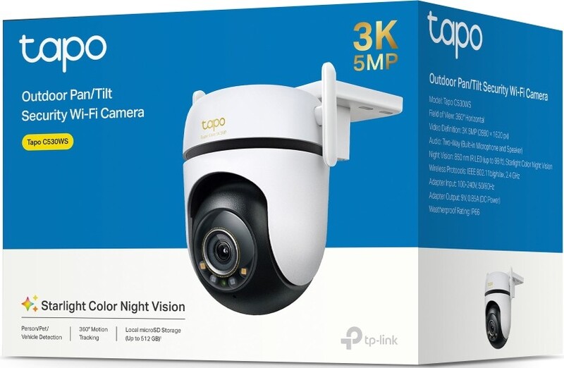 IP-видеокамера TP-Link Tapo C530WS 3K N300 1xFE LAN (TAPO-C530WS) - фото 4