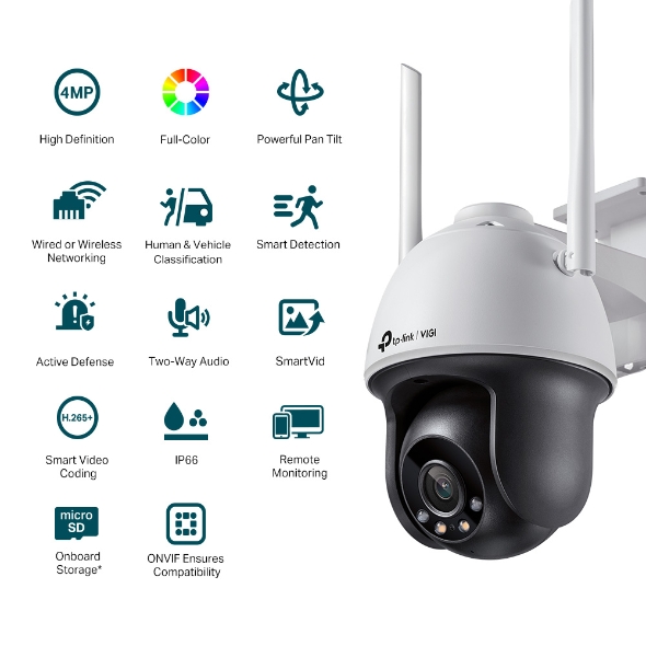 IP-камера видеонаблюдения TP-Link VIGI C540-W - фото 1 IP-камера видеонаблюдения TP-Link VIGI C540-W - фото 1