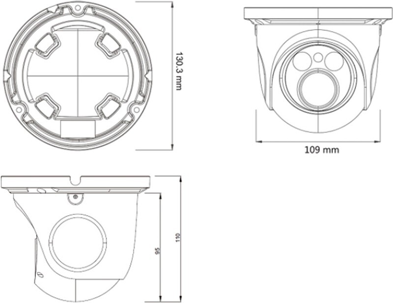 IP-відеокамера TVT TD-9525S1H (D/PE/FZ/AR2) f=2.8-12mm - фото 1 IP-відеокамера TVT TD-9525S1H (D/PE/FZ/AR2) f=2.8-12mm - фото 1