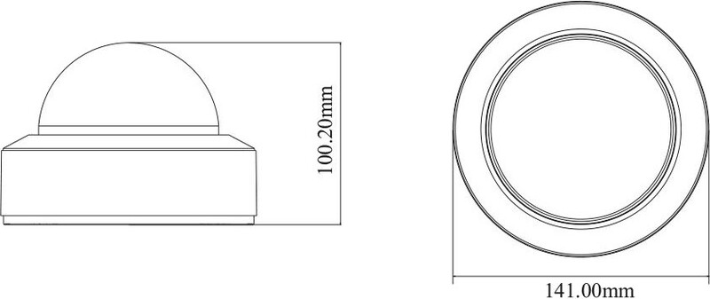 IP-видеокамера TVT TD-9553E3B-A (D/AZ/PE/AR3) f=2.8-12mm - фото 1