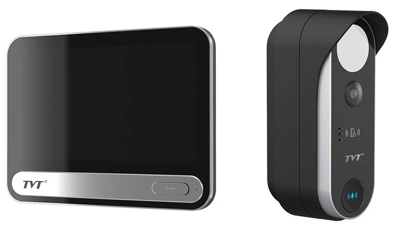Комплект IP-видеодомофона с Wi-Fi TVT TE-KT6101-001 Black - фото 1