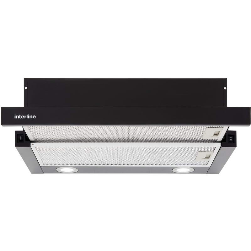Встраиваемая вытяжка Interline DELI BL A/60/2/T - фото 1