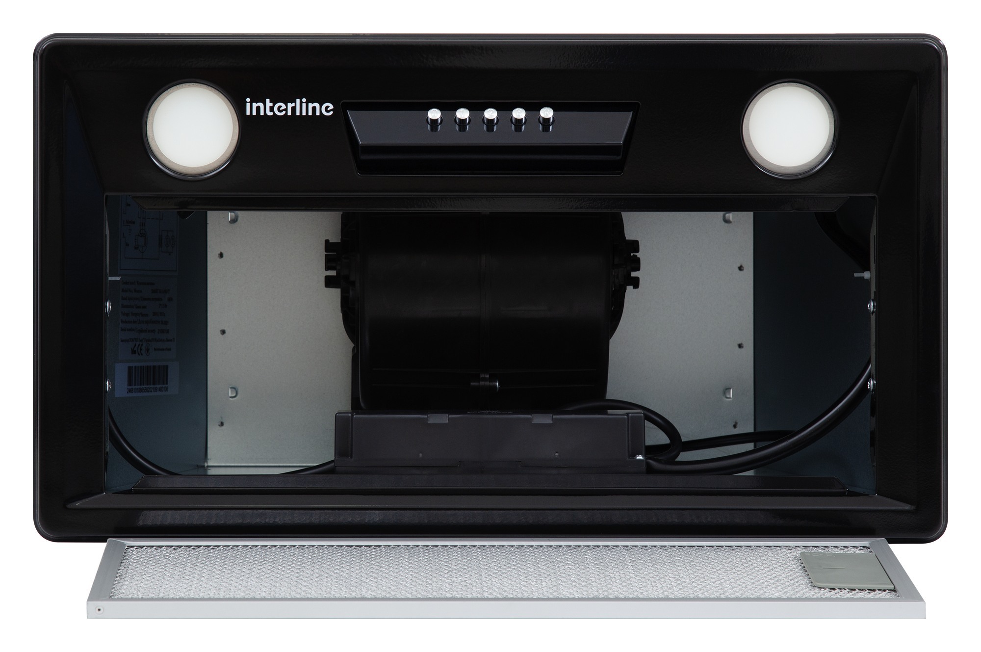 Встраиваемая вытяжка Interline Smart BK A/60/T - фото 3