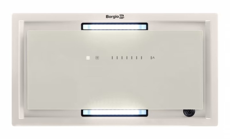 Вбудована витяжка Borgio BIT-BOX Full Glass 60 Ivory - фото 3