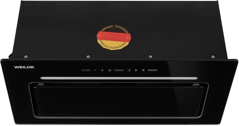Вбудована витяжка Weilor LUMINA WBG 68 BLACK