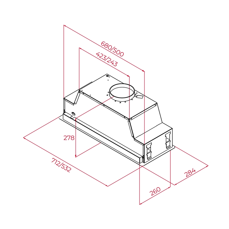 Вытяжка встроенная Teka GFL 57651 BK (113100005) - фото 1 Вытяжка встроенная Teka GFL 57651 BK (113100005) - фото 1