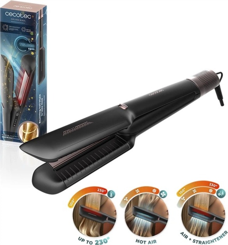 Выравниватель для волос Cecotec Air Lisse Black (A01_EU01_100988) - фото 3 Выравниватель для волос Cecotec Air Lisse Black (A01_EU01_100988) - фото 3