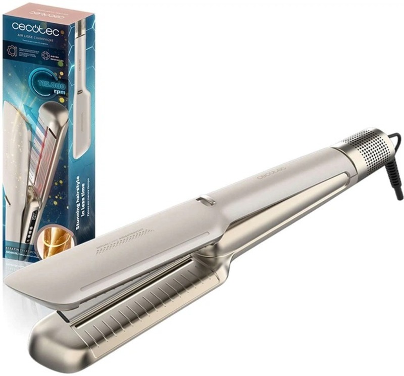 Выравниватель для волос Cecotec Air Lisse Champagne (A01_EU01_100989) - фото 3 Выравниватель для волос Cecotec Air Lisse Champagne (A01_EU01_100989) - фото 3