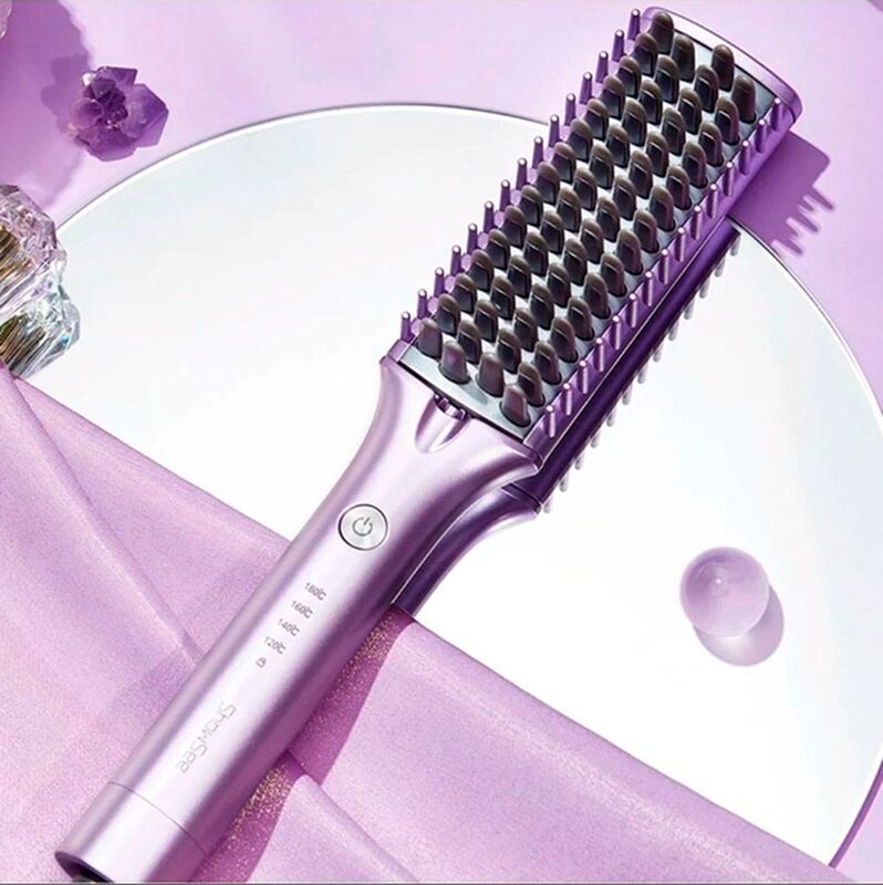 Выравниватель волос Xiaomi ShowSee Hair Straightener E1-P Pink - фото 2 Выравниватель волос Xiaomi ShowSee Hair Straightener E1-P Pink - фото 2