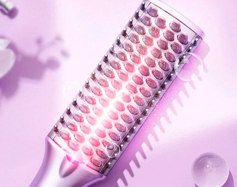 Выравниватель волос Xiaomi ShowSee Hair Straightener E1-P Pink - фото 3 Выравниватель волос Xiaomi ShowSee Hair Straightener E1-P Pink - фото 3