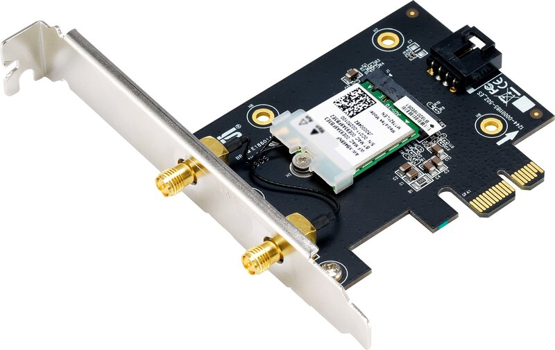 Wi-Fi адаптер Asus PCE-AX1800 (90IG07A0-MO0B00) - фото 4