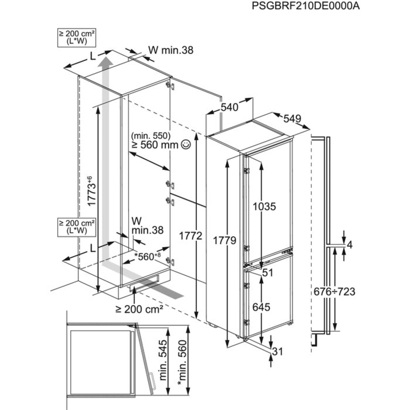 Холодильник Electrolux LNS5LE18S Europe - фото 3 Холодильник Electrolux LNS5LE18S Europe - фото 3