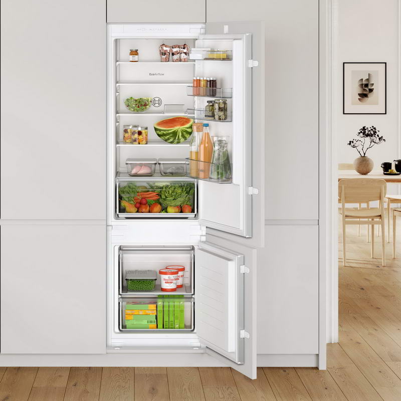 Вбудований холодильник Bosch KIV87NS306 - фото 1 Вбудований холодильник Bosch KIV87NS306 - фото 1