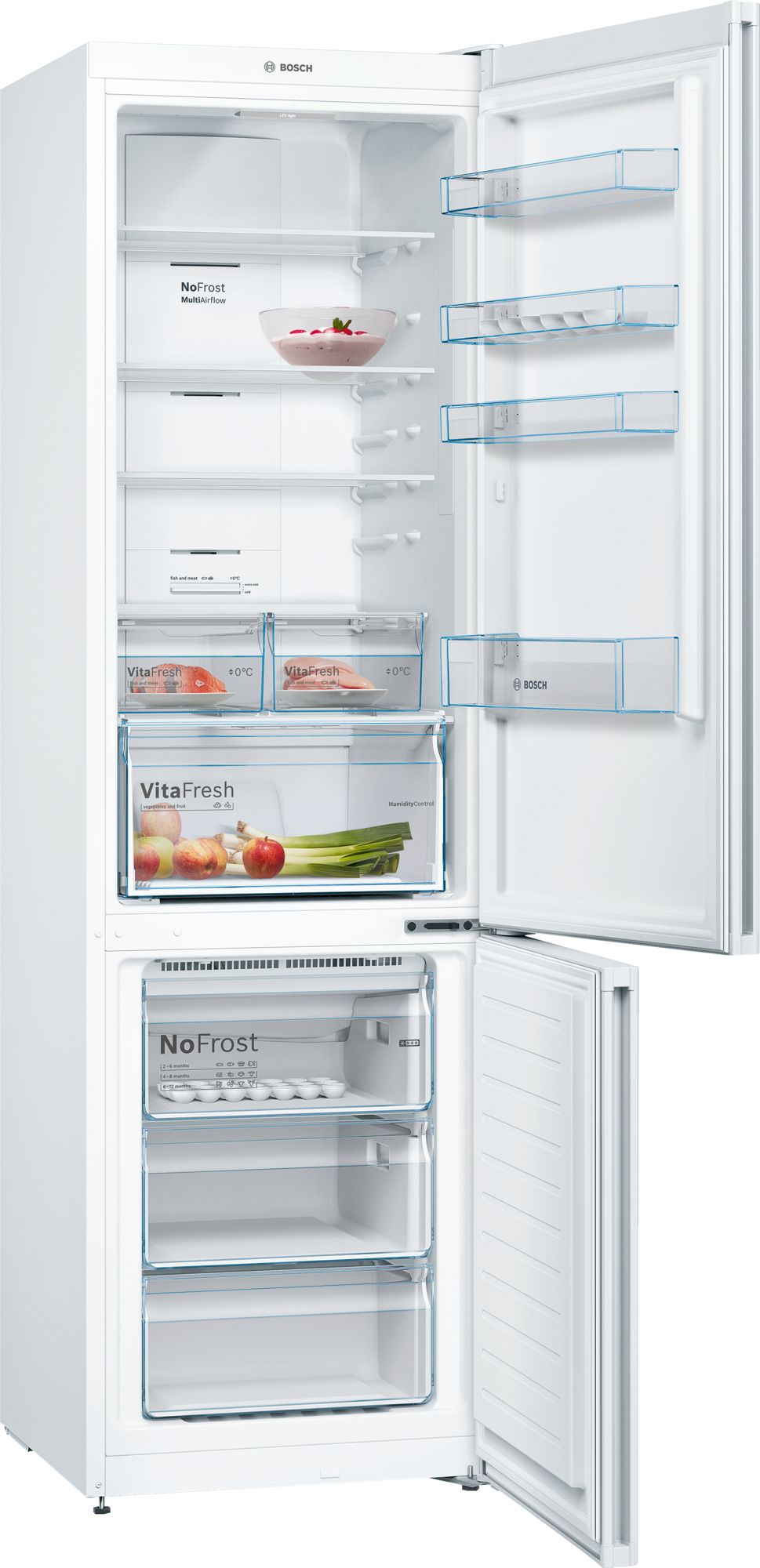 Холодильник Bosch KGN39XW326 - фото 1 Холодильник Bosch KGN39XW326 - фото 1