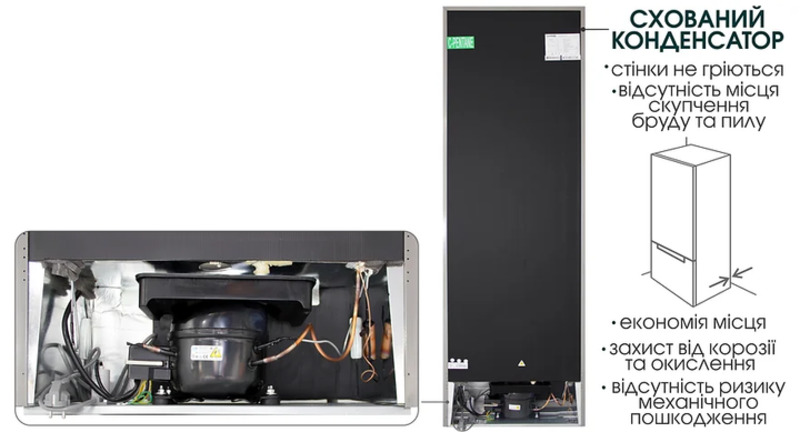 Холодильник PRIME Technics RFS 1801 MX - фото 7 Холодильник PRIME Technics RFS 1801 MX - фото 7